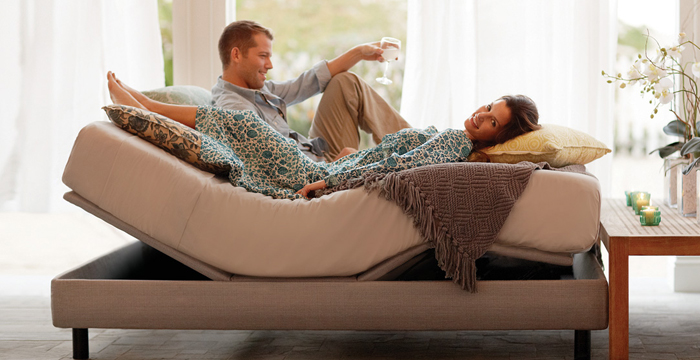 Phoenix Adjustable Bed Store has electric motorized foundation base