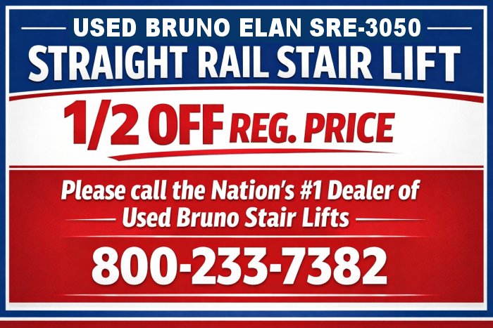 Nation's Largest used Bruno stair lift dealer