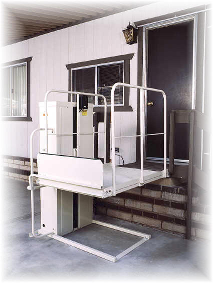 riverside vertical platform wheelchair  macslift gate dealer pl50